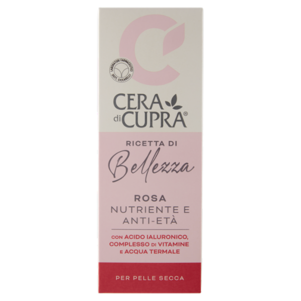 Cera di Cupra Ricetta di Bellezza Rosa Nutriente e Anti-Età 75 ml