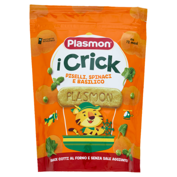 Plasmon i Crick Piselli, Spinaci e Basilico 100 g