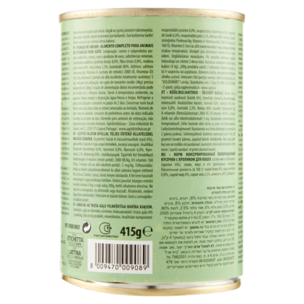 Simba Bocconcini Adult con Coniglio 415 g