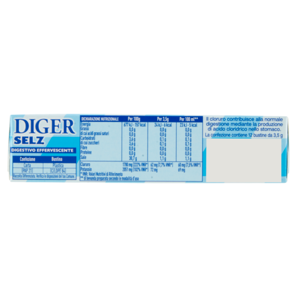 DIGER SELZ gusto classico 12 x 3,5 g