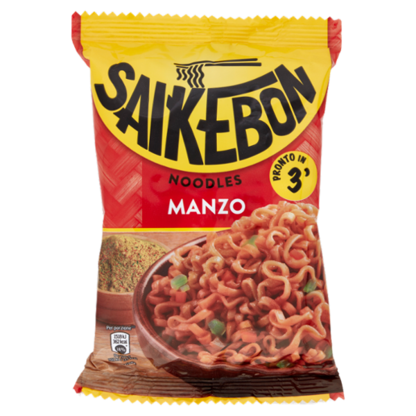 Saikebon Noodles Manzo 79 g