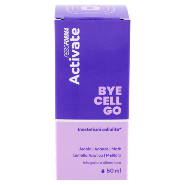 Pesoforma Activate Bye Cell Go per Inestetismi Cellulite, integratore alimentare - 50 ml