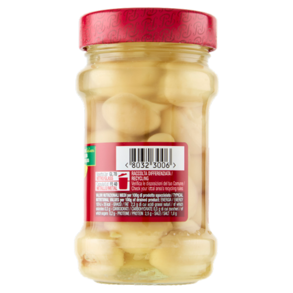 Polli Funghetti Interi Sottolio 190 g