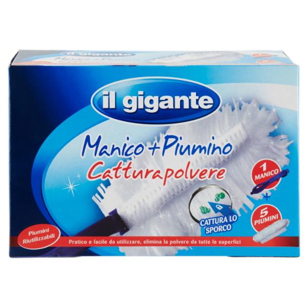 IL GIGANTE Manico + Piumino Catturapolvere