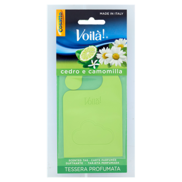 Cosatto Voilà! cedro e camomilla Tessera Profumata 14 g