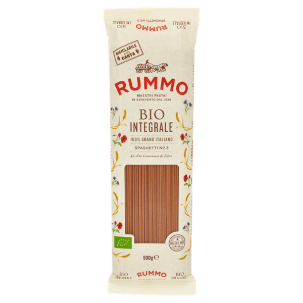 Rummo Bio Integrale Spaghetti N° 3 500 g