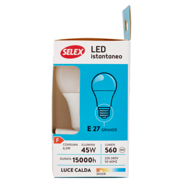 Selex Lampadina Led SMD Goccia E27 7W