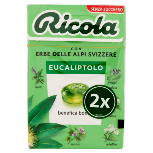 Ricola Eucaliptolo 2 x 50 g