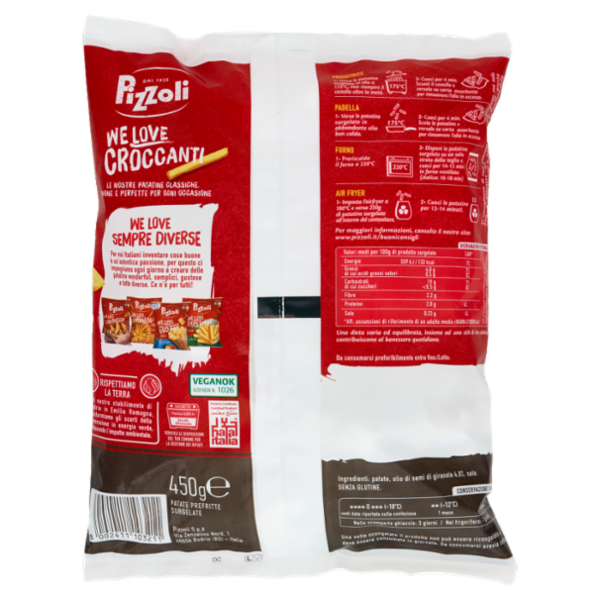 Pizzoli We Love Croccanti 450 g