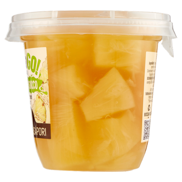 Fattoria dei Sapori Frutta Go! Ananas in Succo 200 g