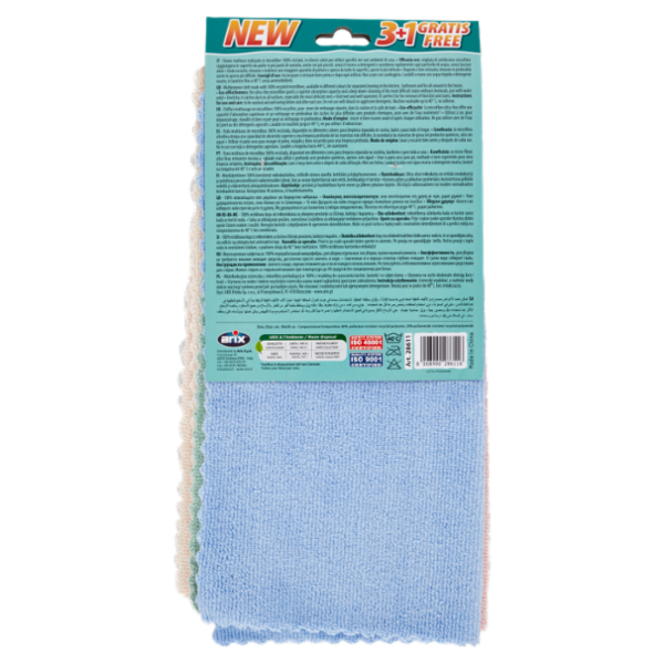 arix We Like Green Microfibre Eco Multiuso 3+1 Gratis