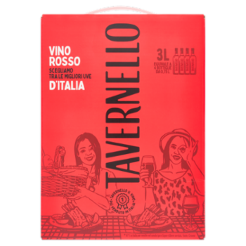Tavernello Vino Rosso D'Italia 3 L