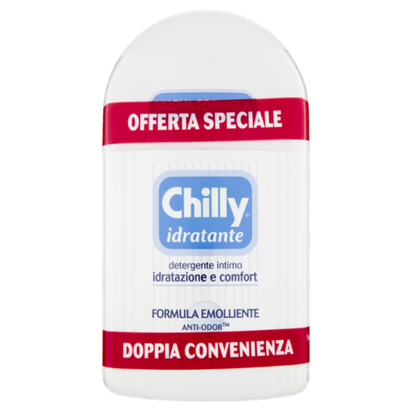 Chilly idratante detergente intimo 2 x 200 ml