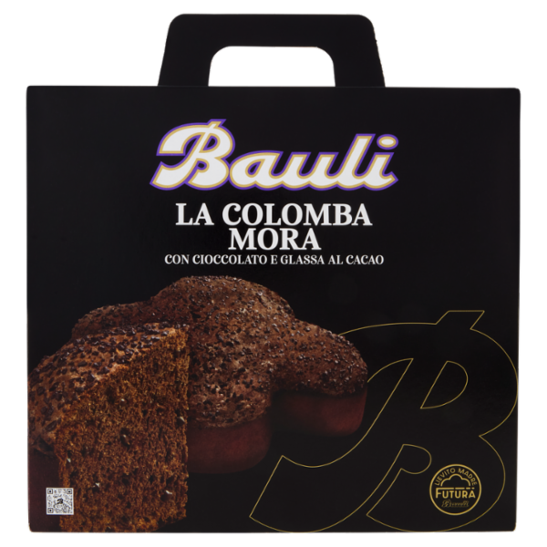 Bauli la Colomba Mora con Cioccolato e Glassa al Cacao 700 g