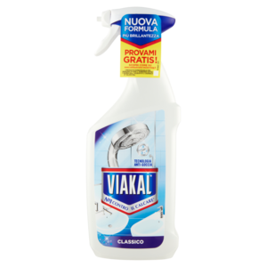 Viakal Detersivo Anticalcare Bagno e Cucina Classico Spray 670 Ml