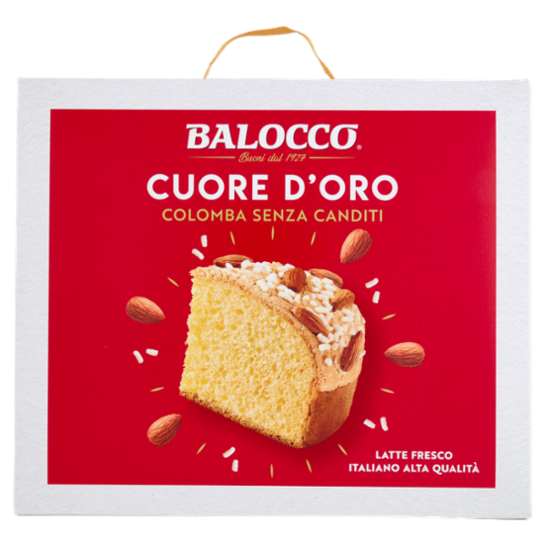Balocco Cuore d'Oro Colomba Senza Canditi 700 g