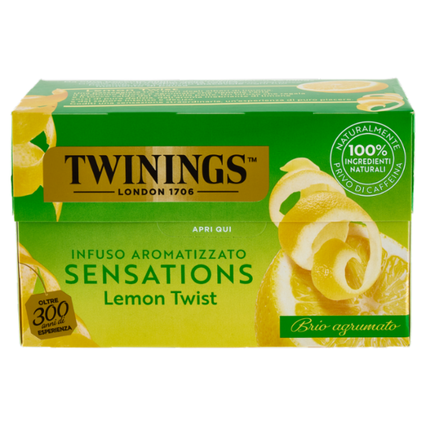 Twinings Lemon Twist Infuso Sensations 20 filtri 30 g