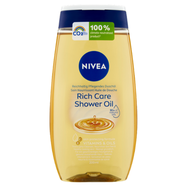 Nivea Rich Care Shower Oil 200 ml