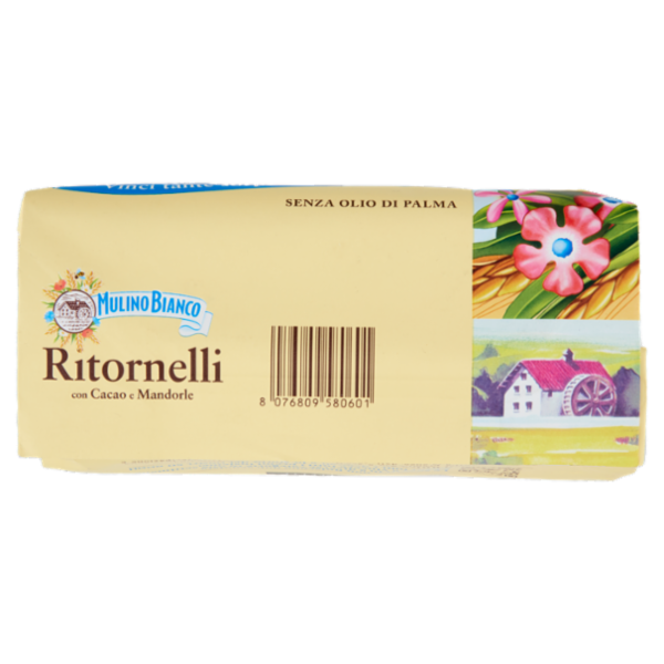 Mulino Bianco Ritornelli Biscotti con Cacao e Mandorle 700g