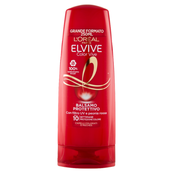 L'Oréal Paris Balsamo Elvive Color Vive, Per Capelli Colorati o con Mèches 250 ml