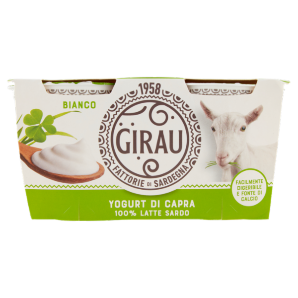Girau Yogurt di Capra Bianco 2 x 125 g