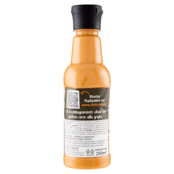 Siam Peanut Coconut Thai Satay Sauce 250 ml