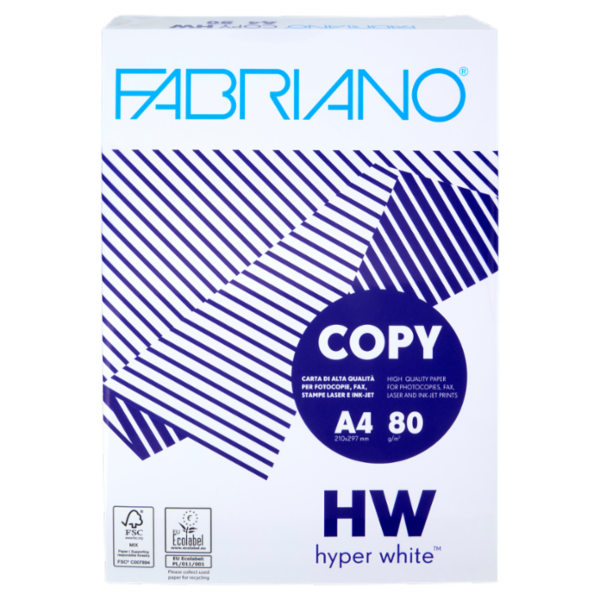 Fabriano Copy HW hyper white A4 80 g/m²
