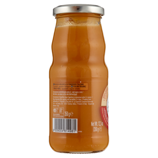 alce nero Passata Vellutata di Pomodoro Giallo 350 g