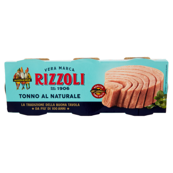 Rizzoli Tonno al Naturale 3 x 65 g