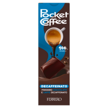 Pocket Coffee Decaffeinato - Specialità Ripiene Di Caffè Dec In Un Guscio Di Cioccolato 5 Pz 64 g