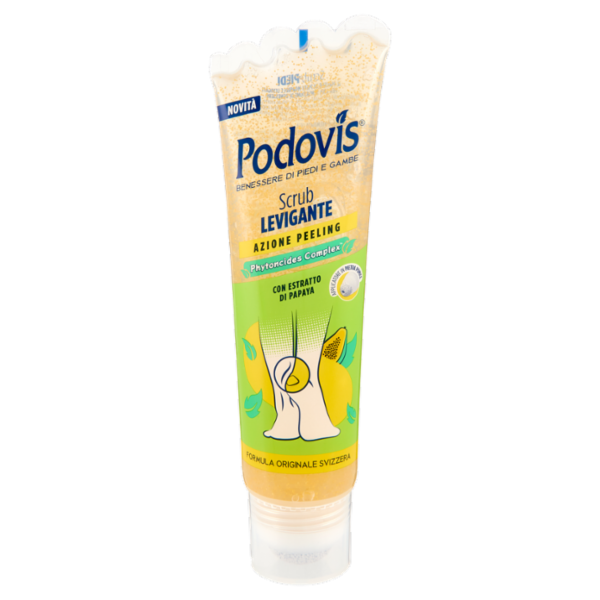 Podovis Scrub Levigante Azione Peeling con Estratto di Papaya 150 ml