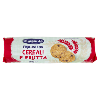 IL GIGANTE Frollini Con Cereali e Frutta 250 g