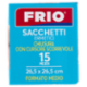 Frio Sacchetti Ermetici Chiusura con Cursore Scorrevole Formato Medio 26,5 x 26,5 cm 15 pz