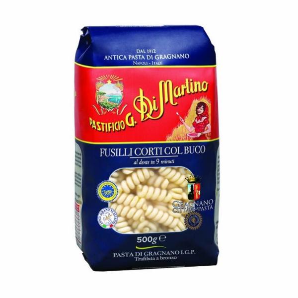 Pastificio Di Martino Pasta di Semola di Grano Duro di Gragnano IGT Fusilli Corti 500 g