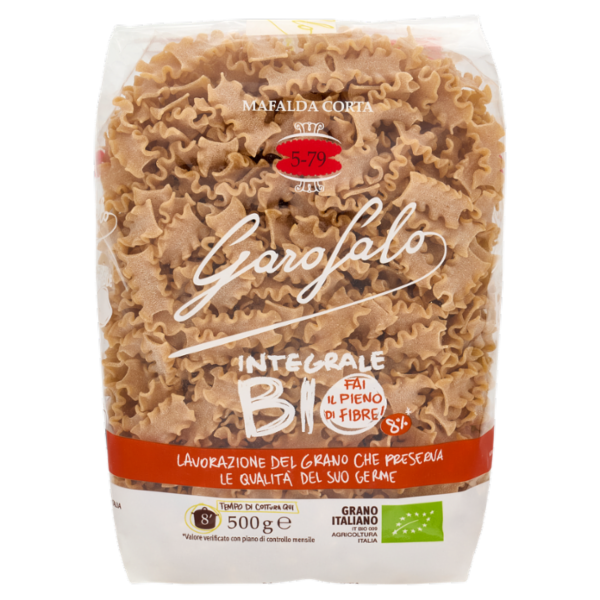 Garofalo Integrale Bio Mafalda Corta 5-79 500 g