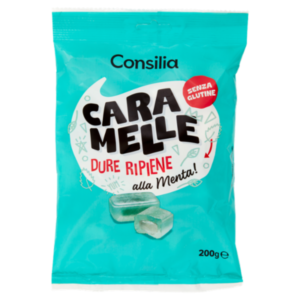 Consilia Caramelle Ripiene alla Menta 200 g