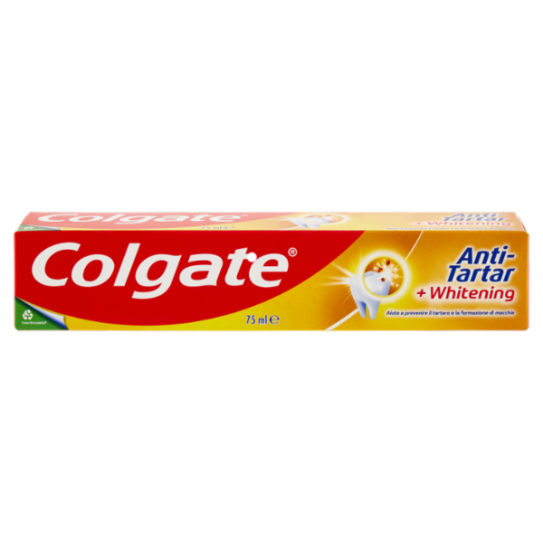 Colgate dentifricio sbiancante Antitartaro + Whitening 75 ml