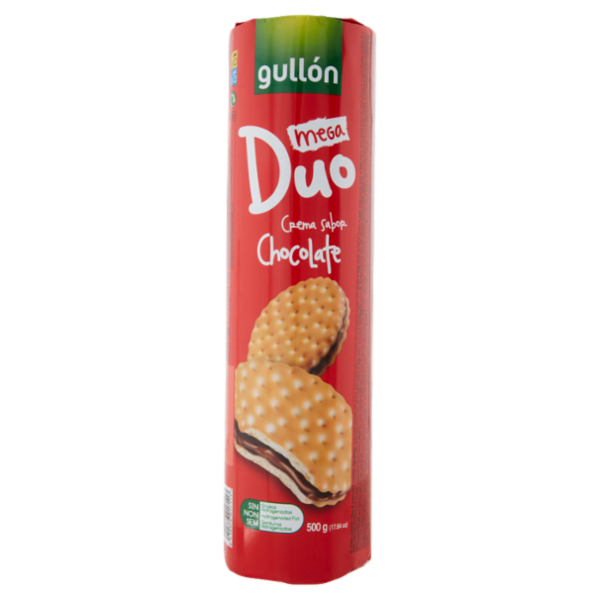 Gullón mega Duo Chocolate flavoured filling 500 g