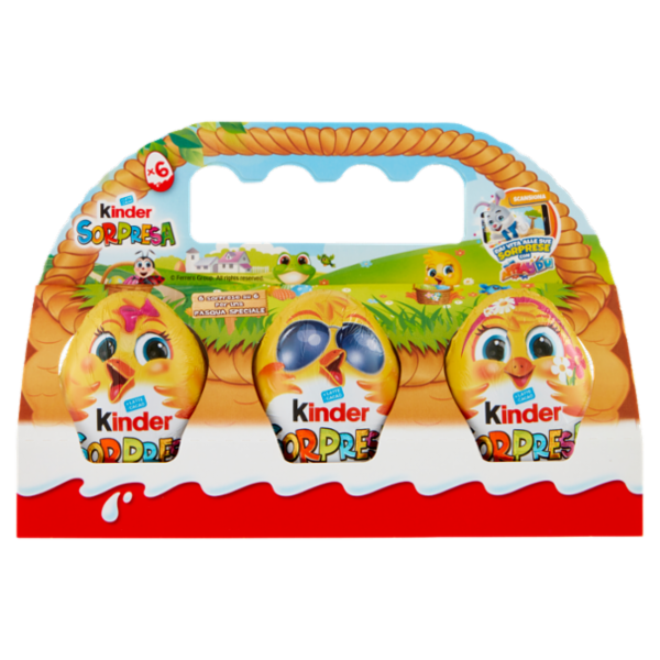 Kinder Sorpresa 6 x 20 g