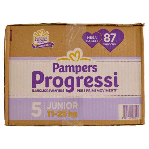 Pampers Progressi Junior 87 pz