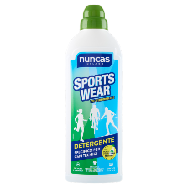 nuncas Sportswear Detergente Specifico per Capi Tecnici 750 ml