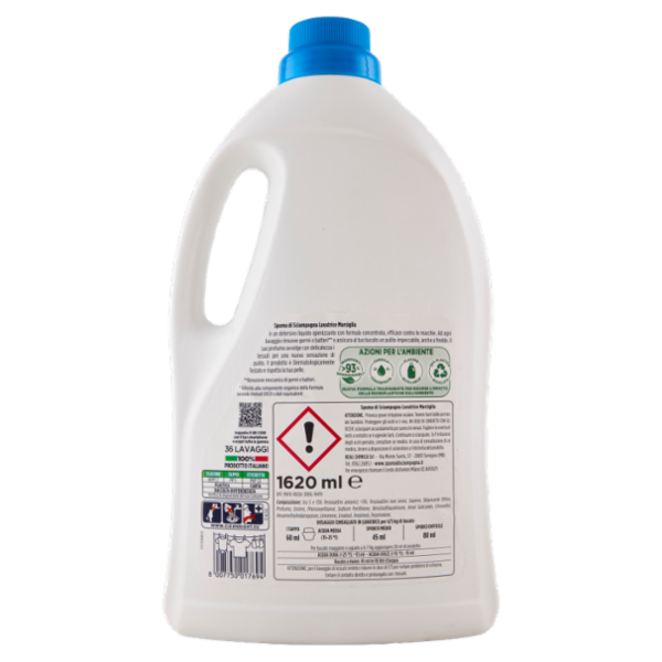 Spuma di Sciampagna Lavatrice Marsiglia 1620 ml