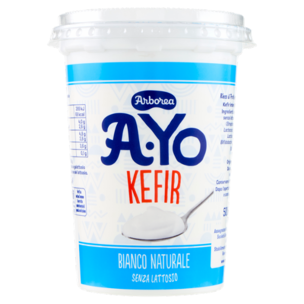 Arborea A-Yo Kefir Bianco Naturale Senza Lattosio 500 g