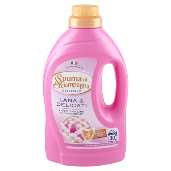 Spuma di Sciampagna Detersivo Lana & Delicati 1350 ml