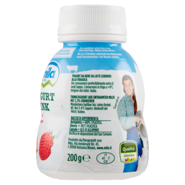 mila Yogurt Drink Fragola 200 g