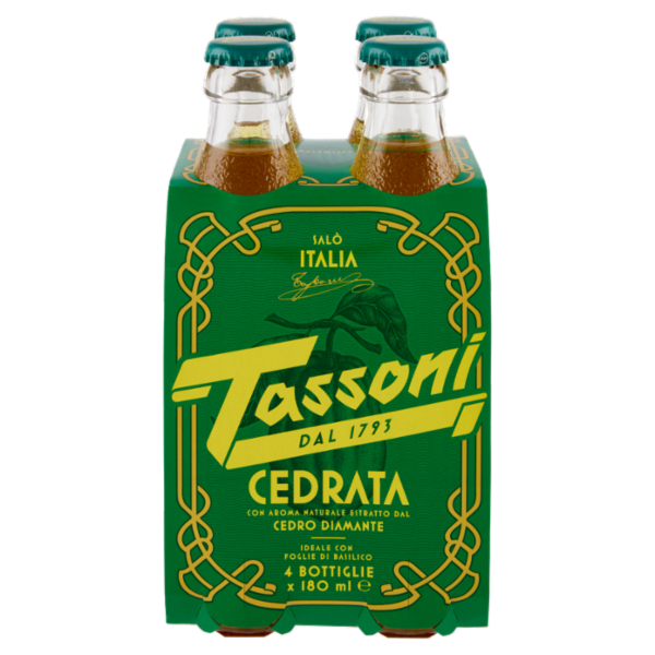 Tassoni Cedrata 4 x 180 ml