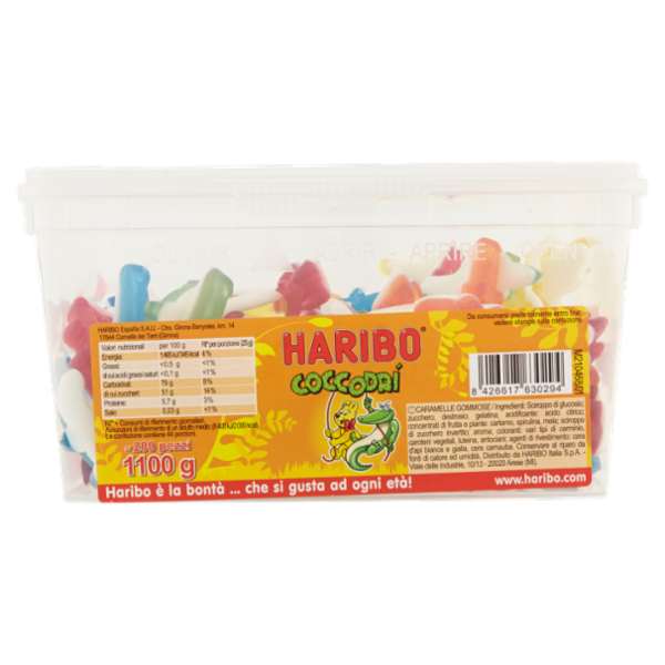 Haribo Coccodrí 1100 g