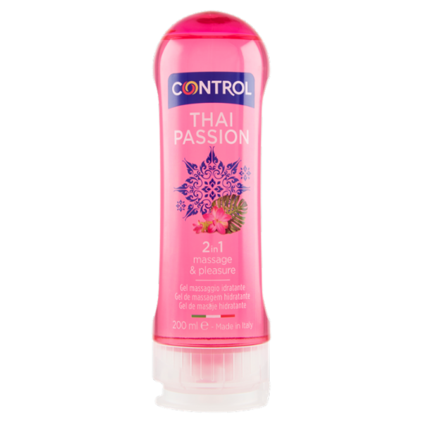 Control Thai Passion 2 in 1 massage & pleasure Gel massaggio idratante 200 ml