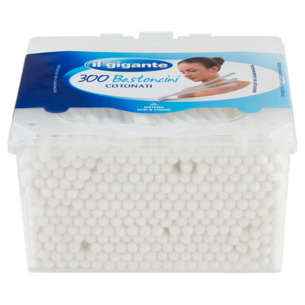 IL GIGANTE Bastoncini Cotonati 300 pz
