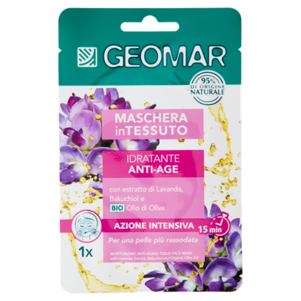 Geomar Maschera in Tessuto Idratante Anti-age 22 mL